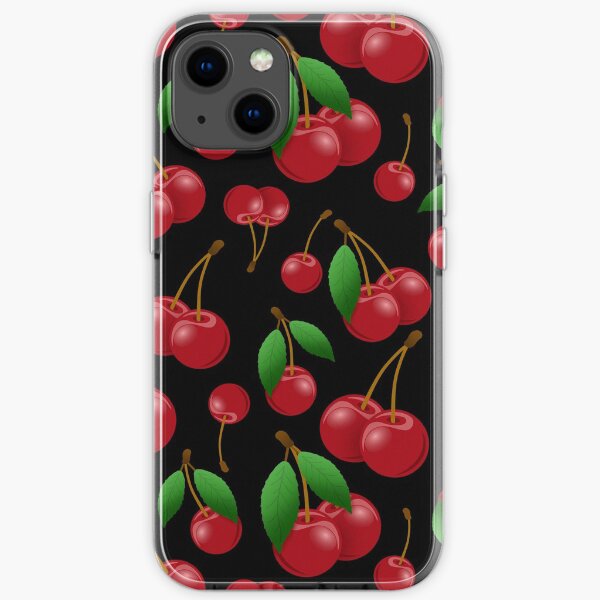 Just picked sweet cherries iPhone Soft Case
