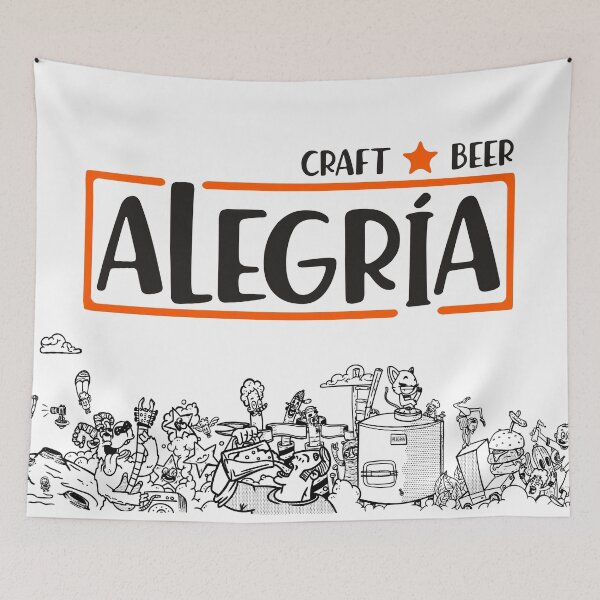 Item preview, Alegria Beer Logo designed and sold by Cervezasalegria.