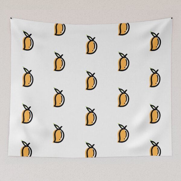 Item preview, Cute Summer Fruit Mango Pattern Design GC-090-10 designed and sold by GraphicCharms.