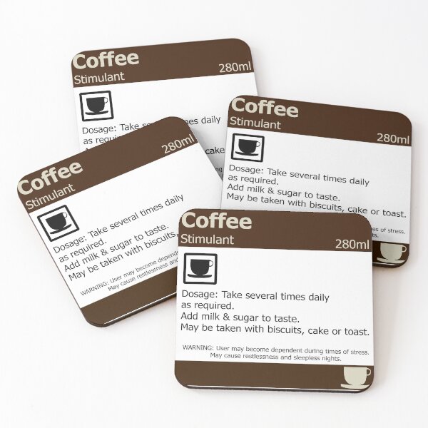 Item preview, Coffee Prescription style designed and sold by Dis-An-Dat.