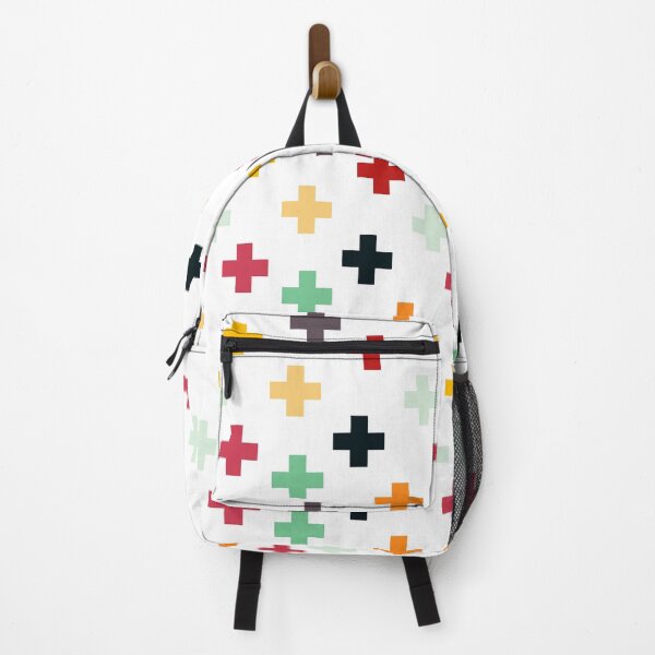 Item preview, Colorful crosses digital art pattern designed and sold by Bonheurem.