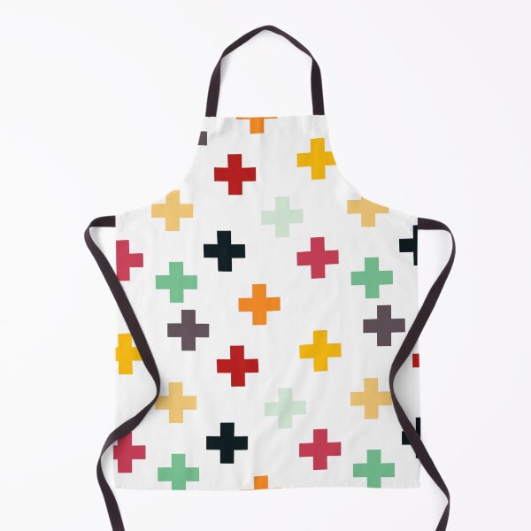 Item preview, Colorful crosses digital art pattern designed and sold by Bonheurem.