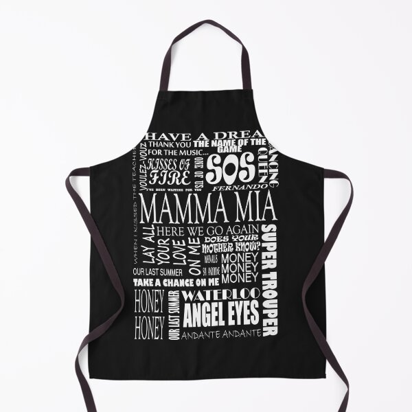 Item preview, Mamma Mia words songs designed and sold by Blackrabbit2.