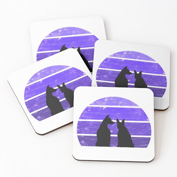Item preview, Vintage Miniature Pinschers Dogs Silhouette designed and sold by Eduardo Tavares.