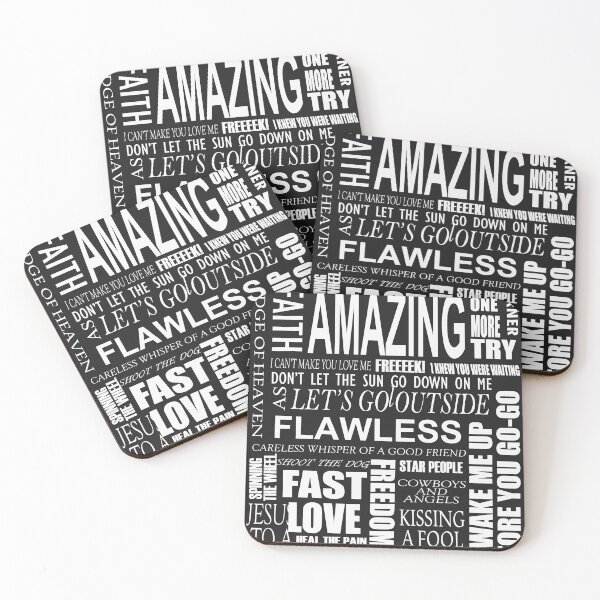 Item preview, GEORGE MICHAEL LYRICS CANCIONES designed and sold by Blackrabbit2.