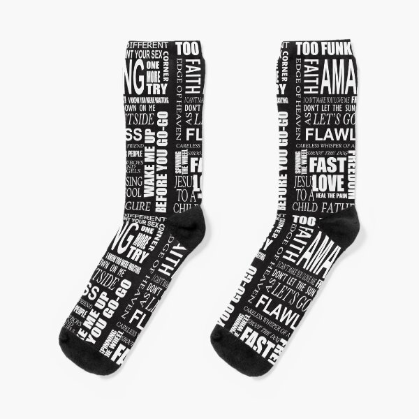 Lyrics Socks for Sale