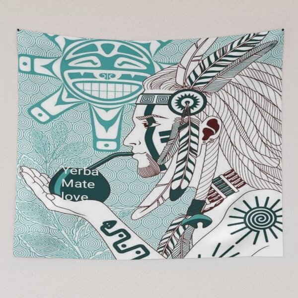 Item preview, Yerba Mate El Mood Bombilla Lovely Love Herbs Indian Chill Boludo designed and sold by DaniVi.