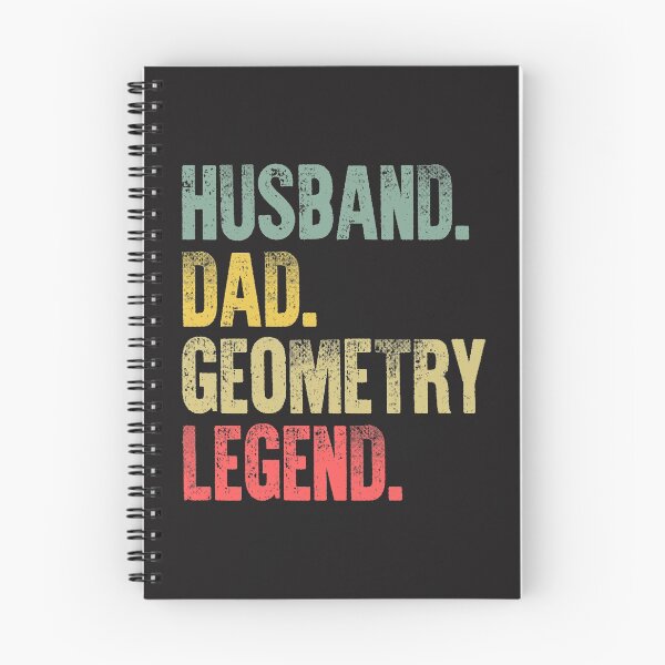 Item preview, Funny Men Vintage T Shirt Husband Dad Geometry Legend Retro designed and sold by Bendthetrend.