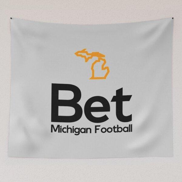 Item preview, Bet Michigan Football Logo: Legal Sports Betting Michigan designed and sold by oggi0.