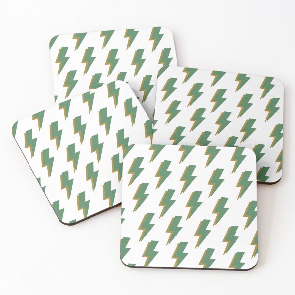 Item preview, Green Gold Lightning Bolt designed and sold by ec0naway.
