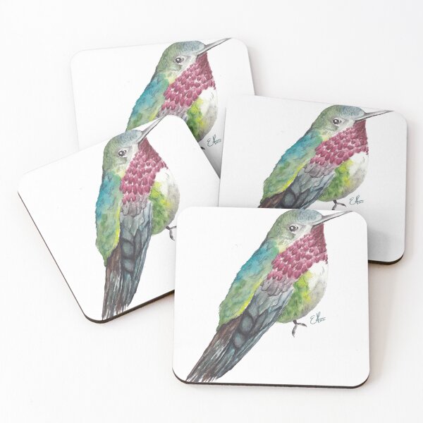 Item preview, Ruby Throated Hummingbird designed and sold by Ellyn Reid.