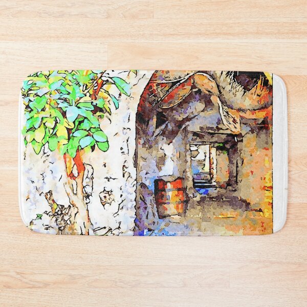 Item preview, Agropoli: view plant and Alley with pots, barrel and two wagon wheels designed and sold by Giuseppe Cocco.
