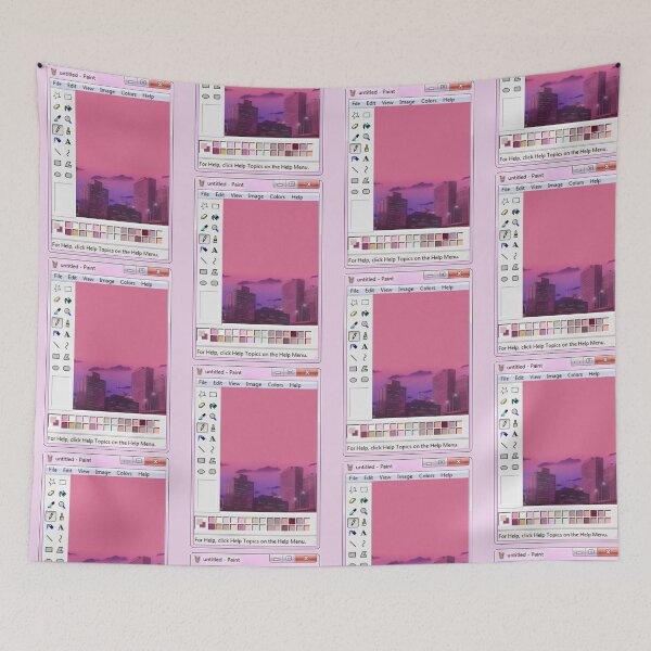 Item preview, Aesthetic City Paint Design  designed and sold by MissMiaGrl.