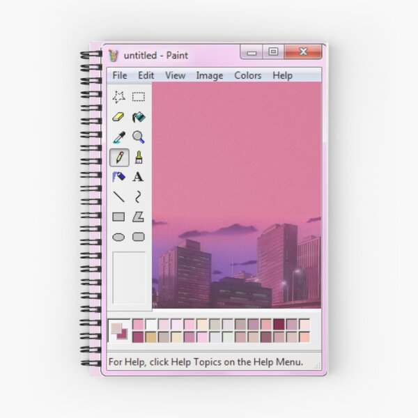 Item preview, Aesthetic City Paint Design  designed and sold by MissMiaGrl.