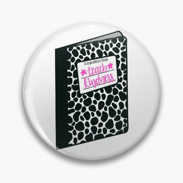 Item preview, Teach Kindness Composition Book- School Teacher  designed and sold by MaggieEDoodles.