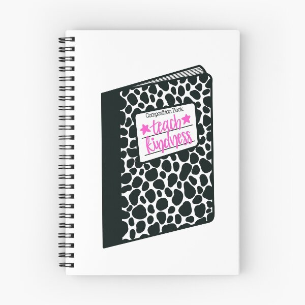 Item preview, Teach Kindness Composition Book- School Teacher  designed and sold by MaggieEDoodles.