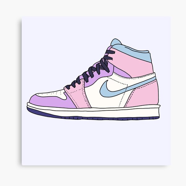 Air Jordan 1 Leinwanddruck