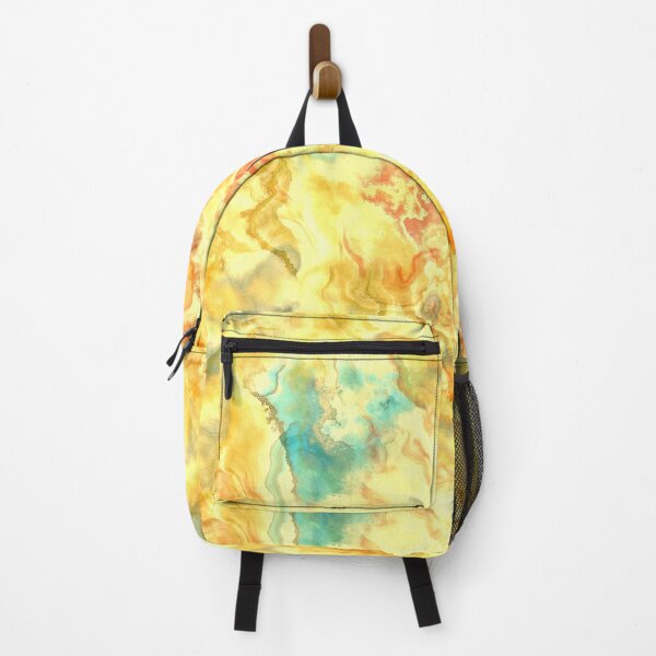 Item preview, Yellow orange blue watercolor designed and sold by Kolinnaprint.