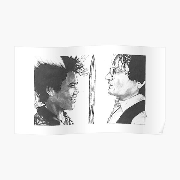 Rufio and Peter Pan Poster