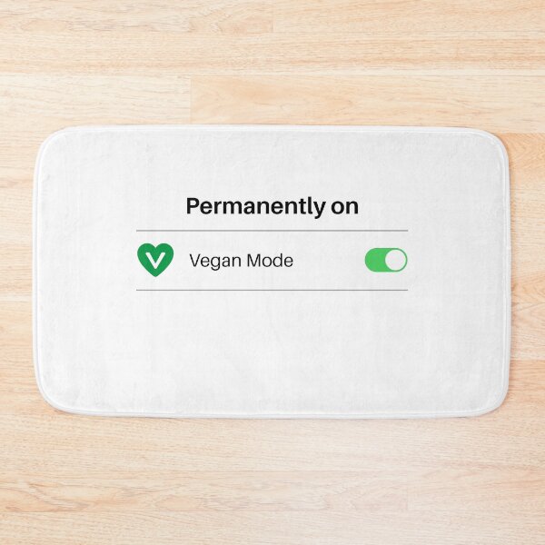 Item preview, Vegan mode designed and sold by VeganChica.