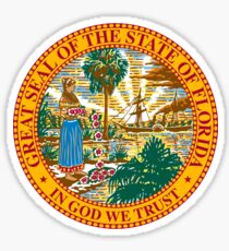 Florida | State Seal | SteezeFactory.com Sticker