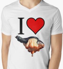 I <3 Skywhale Men's V-Neck T-Shirt