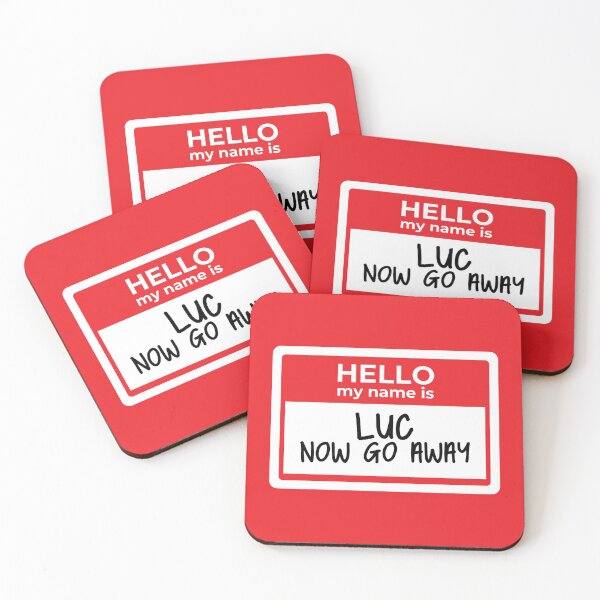 Item preview, Hello My Name Is (Luc) designed and sold by Alexis Hall.