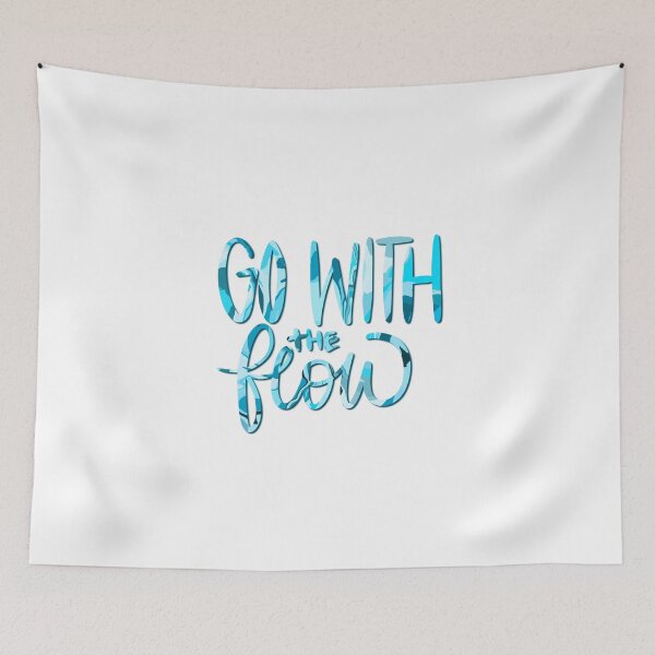 Item preview, go with the flow designed and sold by ashcork.