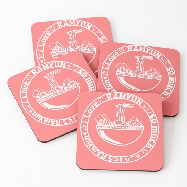 Item preview, i love ramyun pink illustration designed and sold by luxxi.