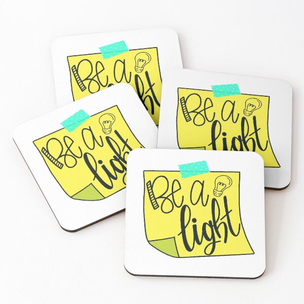 Item preview, Be A Light Sticky Note- School Teacher Design  designed and sold by MaggieEDoodles.