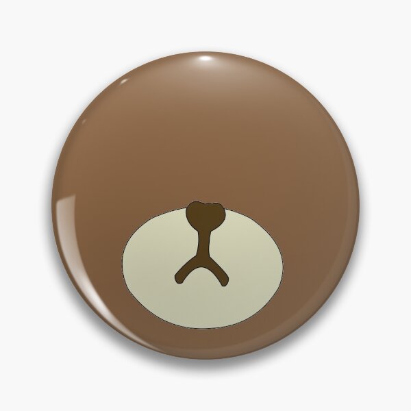 Item preview, brown bear nose designed and sold by ZiphGames.