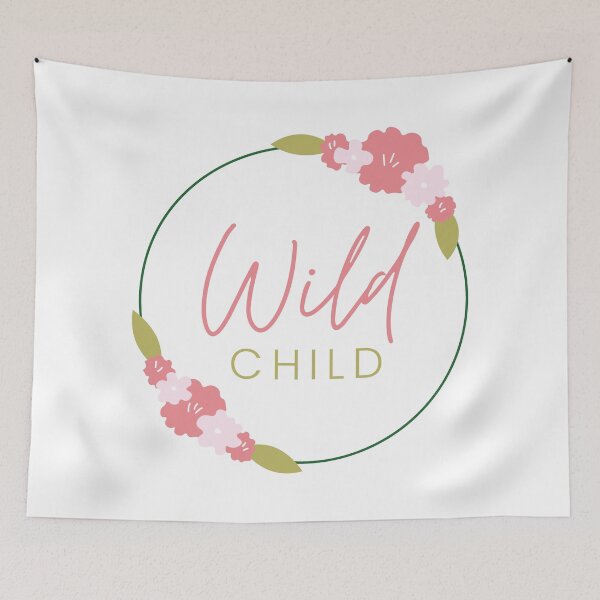 Item preview, Wild Child (on white) designed and sold by Apparelly.