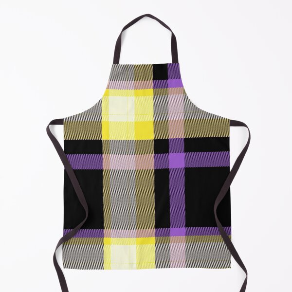 Artikelvorschau, Nonbinary Pride Tartan Plaid Pattern entworfen und verkauft von Vernen Ink.