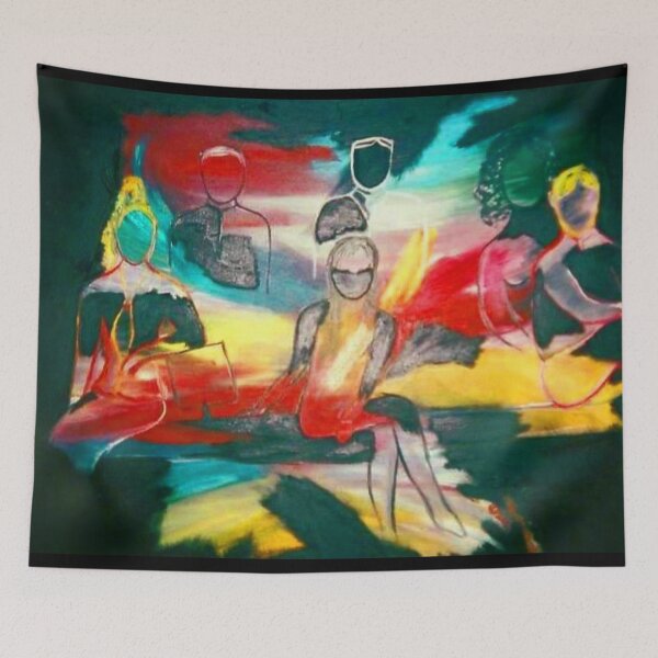 Item preview, At the office by Charlotte VanRoss designed and sold by Charlotte VanRoss fine art.