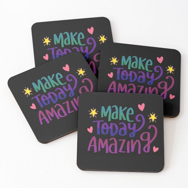 Item preview, Make Today Amazing Inspirational Design designed and sold by delohill.