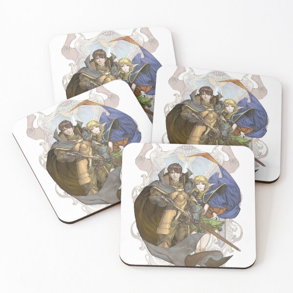 Item preview, Deedlit and Parn - Record of Lodoss War designed and sold by ToastKreuz.