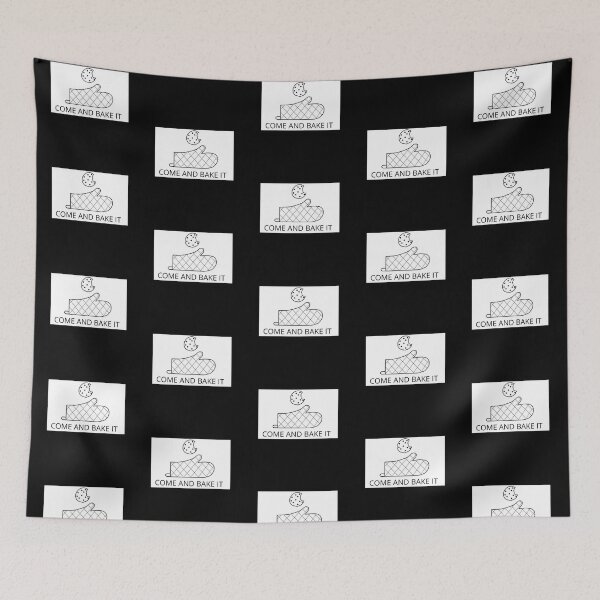 Item preview, Come and Bake it Texas Revolution Baking Flag designed and sold by GregFromThePeg.