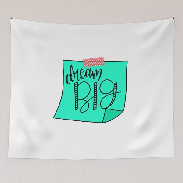 Item preview, Dream Big Sticky Note- School Teacher Design  designed and sold by MaggieEDoodles.