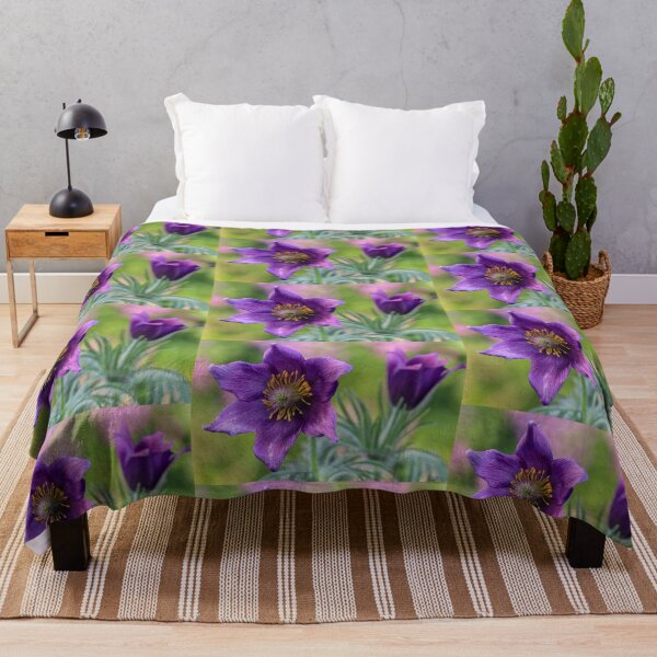 Item preview, Pinwheel Violet Pulsatilla designed and sold by John Ray.