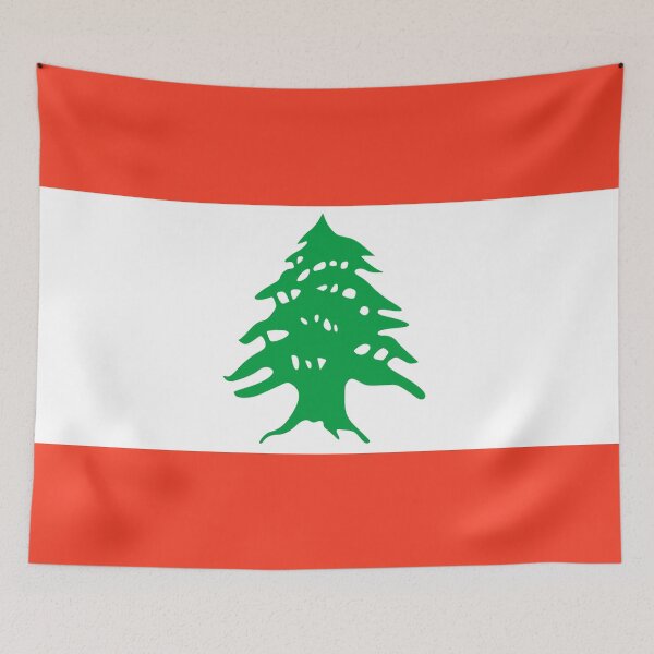 Aperçu de l'œuvre Drapeau Liban créée et vendue par flagshop.