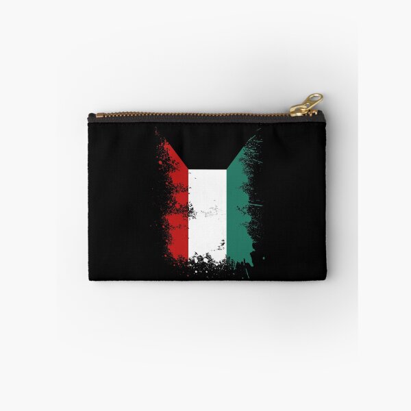 Item preview, Kuwait flag paint blob splash art designed and sold by Argentini.
