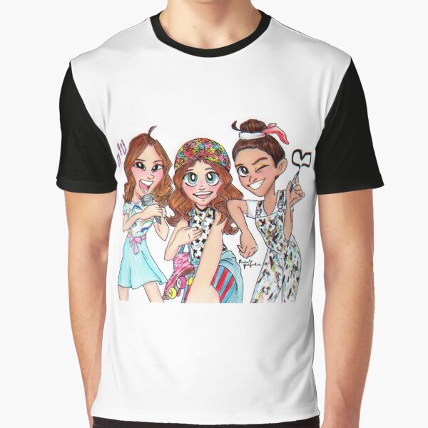 Camiseta gráfica for Sale con la obra «Violetta, Soy Luna y Bia
