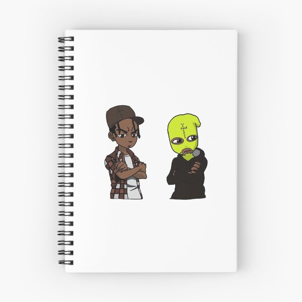 Item preview, Travis  & Travis with mask cartoons  designed and sold by christopherval.