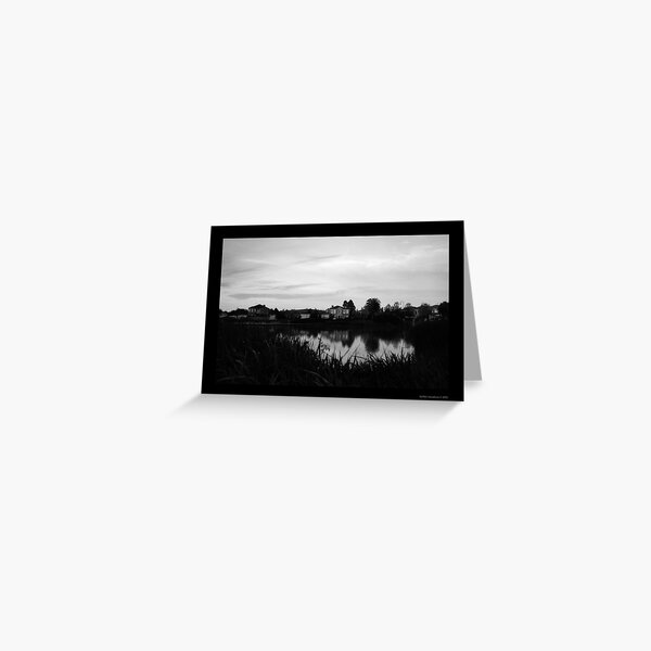 Fairways Village Lake, Craigieburn Greeting Card