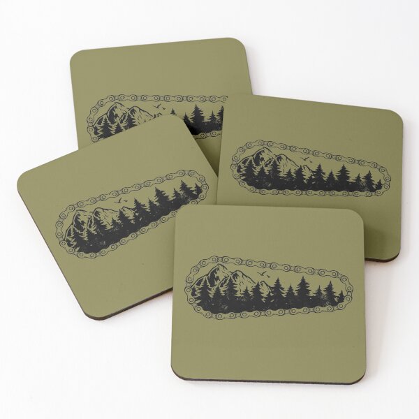 Item preview, Mountain Bike Chain Forest Scenery  designed and sold by hadicazvysavaca.
