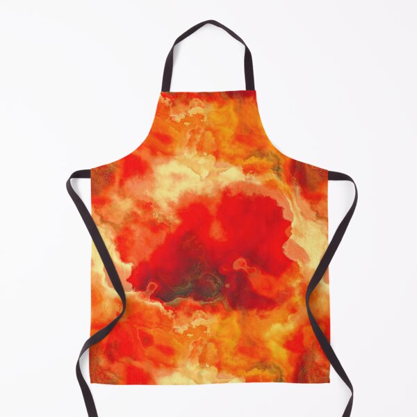 Item preview, Fire red watercolor designed and sold by Kolinnaprint.