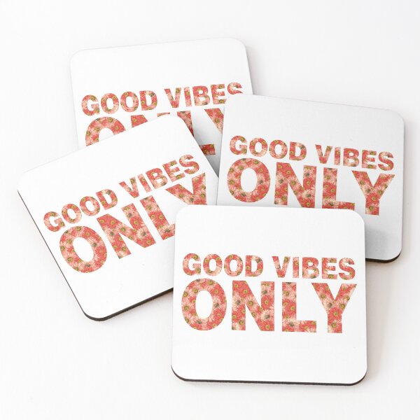 Item preview, Good Vibes Only White Pattern designed and sold by Tobe Fonseca®.