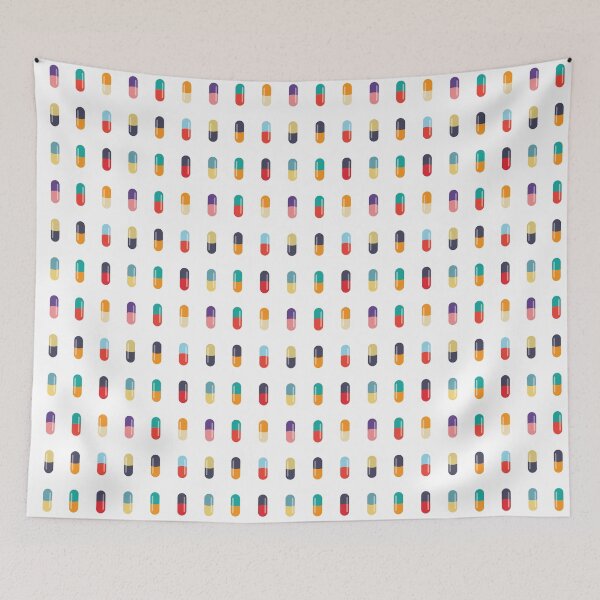 Item preview, Pill-ka-dots - White designed and sold by SOMA APPAREL.