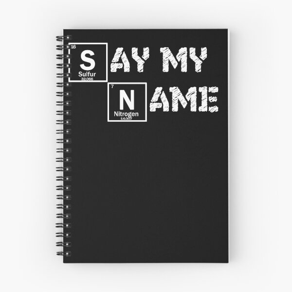 Item preview, Say my name TV meme quote designed and sold by patriotazx.