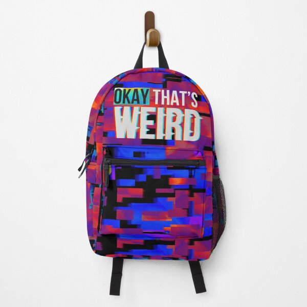 Item preview, Okay That's Weird - Glitch and Typography (Fullbleed Version) designed and sold by Lumos19 Studio.
